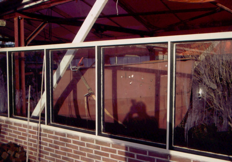 22-01-2005, Voordek naar beneden trekken